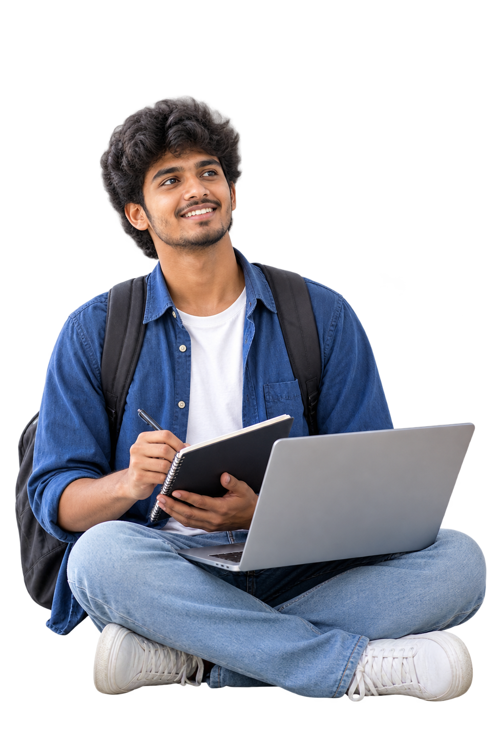 Student learning with AI